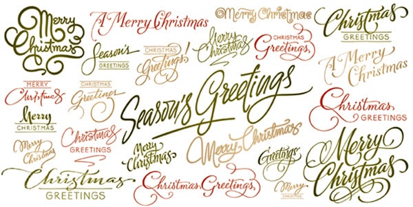 Font chữ túi giấy