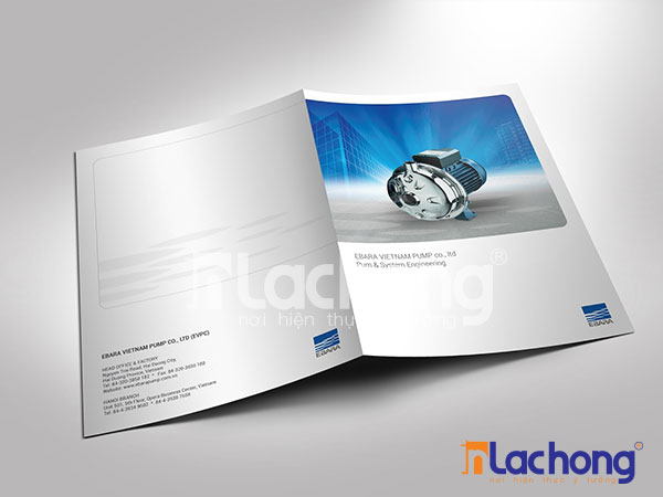 Thiết kế catalogue thiết bị