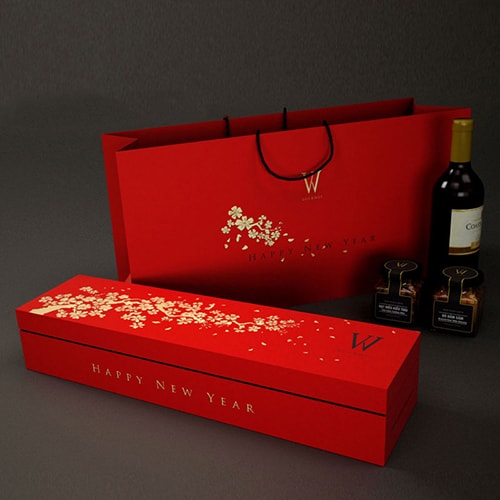 in túi giấy quà tặng tết