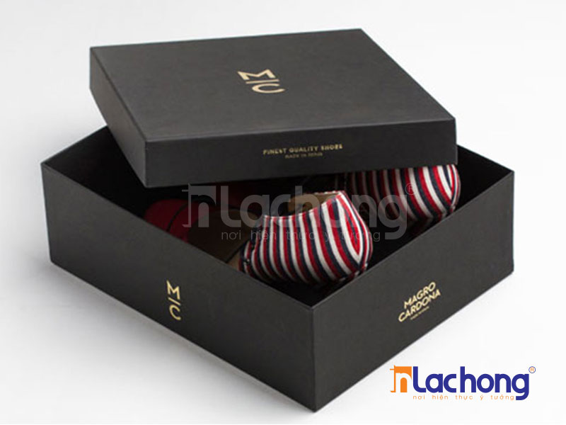 làm vỏ hộp giầy bằng chất liệu cartong lạnh