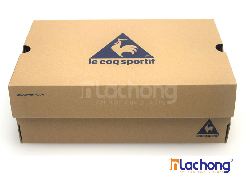 làm vỏ hộp giầy bằng cartong sóng mộc