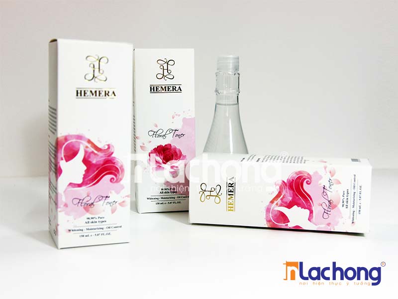 in hộp giấy mỹ phẩm Hemera