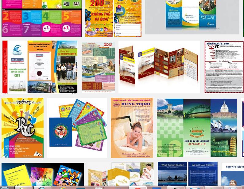 kích thước tờ rơi