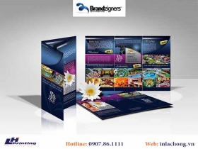 Mẫu tờ rơi du lịch ấn tượng