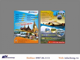 227Mẫu tờ rơi du lịch ấn tượng